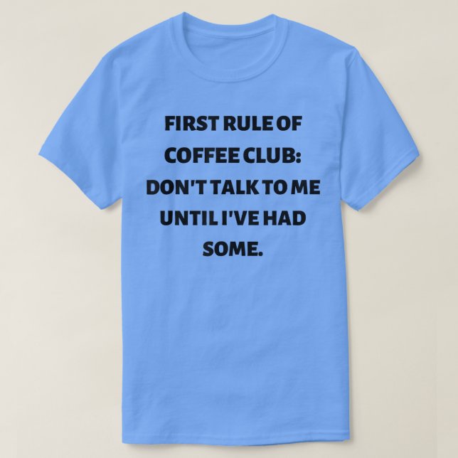 CAMISA ENGRAÇADA DE CAFÉ (Frente do Design)