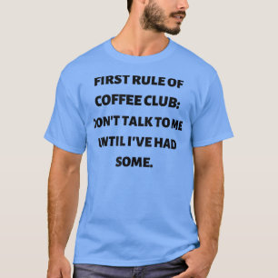 CAMISA ENGRAÇADA DE CAFÉ