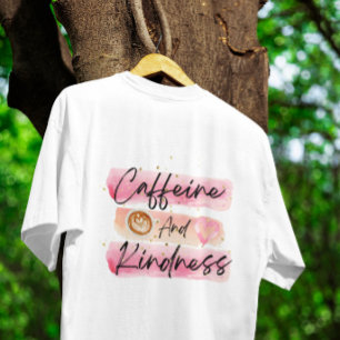 Camisa Engraçada De Café   Estilo de Humor Diário