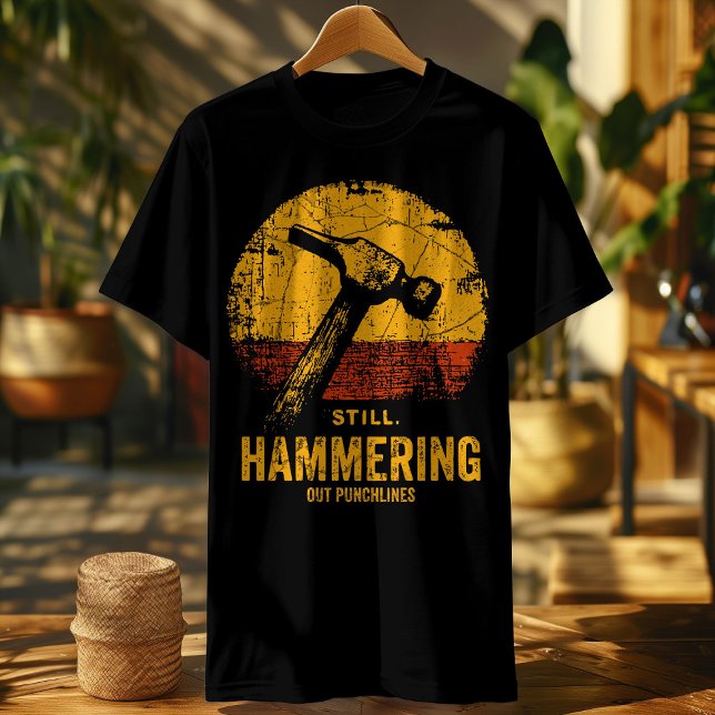 Camisa Engraçada De Carpinteiro - Ainda Amarra O P (Criador carregado)