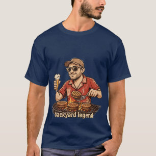 Camisa engraçada de churrasco para Churrasqueiro P