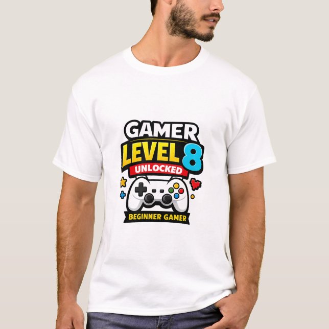 Camisa engraçada de controle para iniciantes desbl (Frente)