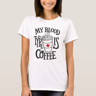 Camisa engraçada de enfermeira de café – Meu tipo