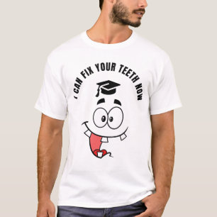 CAMISA ENGRAÇADA DE FORMATURA DE DENTISTA