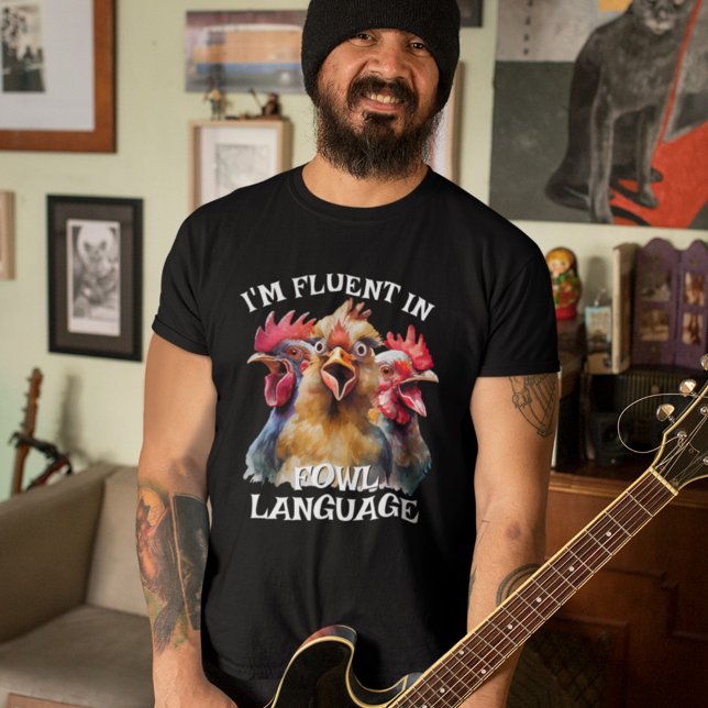 Camisa engraçada de frango (Criador carregado)
