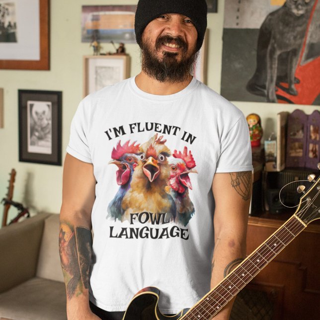 Camisa engraçada de frango (Criador carregado)