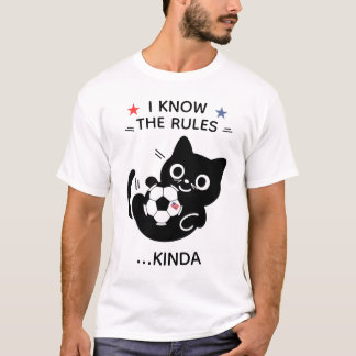 Camisa engraçada de futebol dos EUA, eu conheço as