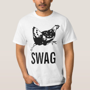 Camisa engraçada de galinha