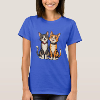 Camisa engraçada de gato