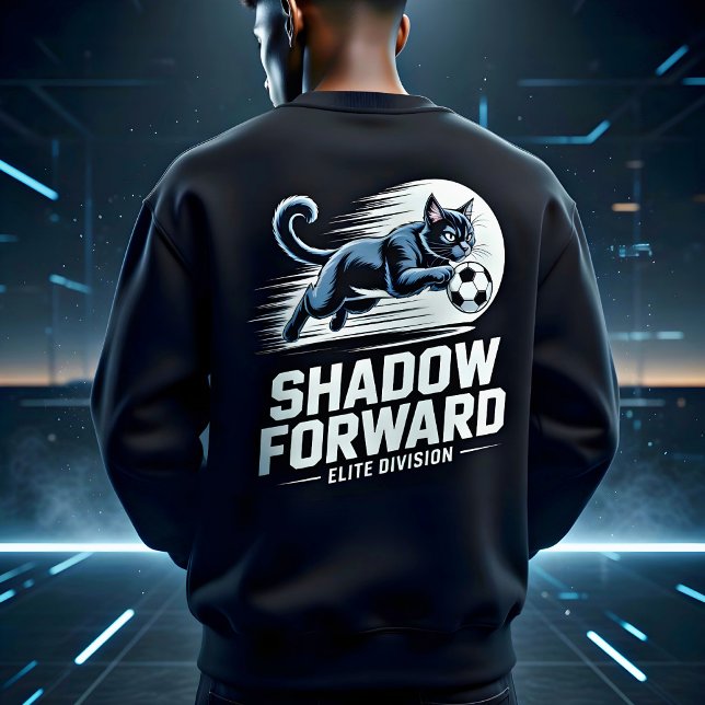 Camisa engraçada de gato de futebol — Presente par (Criador carregado)