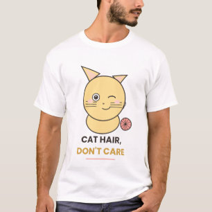 Camisa engraçada de gato - Pelo de Gato Não Me Imp