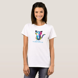 camisa engraçada de gato presente para todos