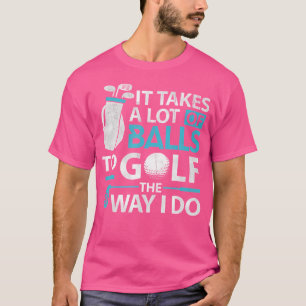 Camisa engraçada de golfe para homens