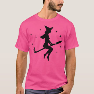 Camisa engraçada de Halloween Witch Golf Stick par