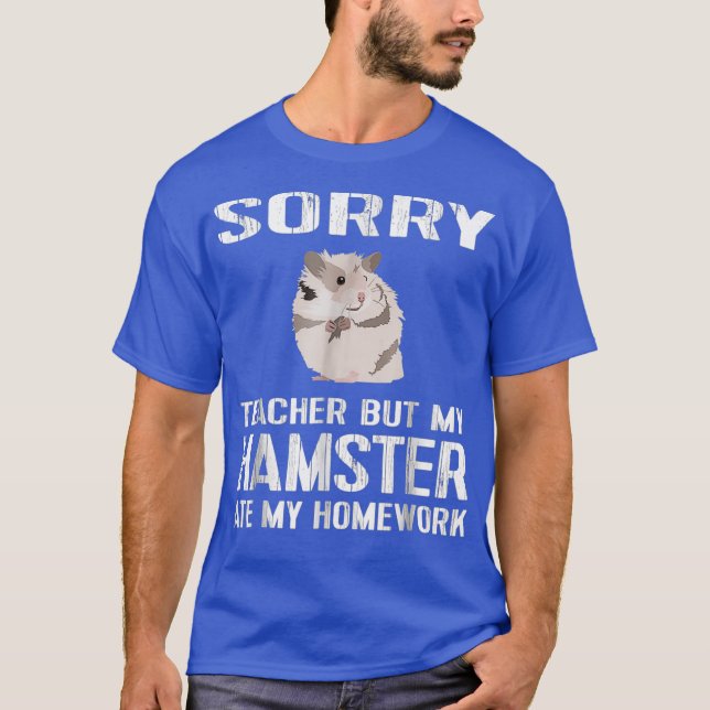 Camisa Engraçada de Hamster (Frente)