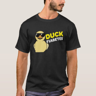 Camisa Engraçada De Humor Diabético - Pato Fiabete