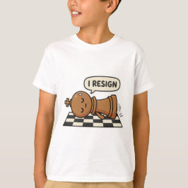 Camisa engraçada de jogador de xadrez 'Eu peço dem