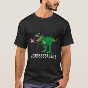 Camisa engraçada de Lacrosse T Rex Dinosaur Lax Me