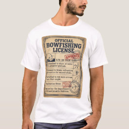Camisa engraçada de Licença Oficial de Arco e Flec
