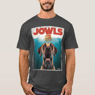 Camisa engraçada de mãe de cachorro Great Dane Jow