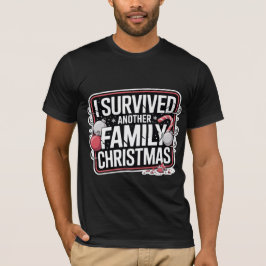Camisa engraçada de Natal Survivor
