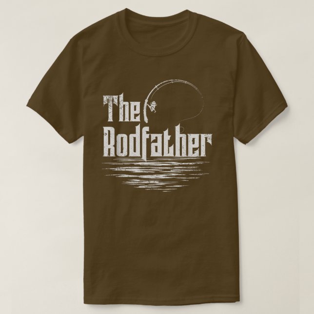 Camisa Engraçada De Pesca Do Roddad (Frente do Design)