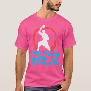 Camisa engraçada de Ping Pong Ping Pong Ninja Dia