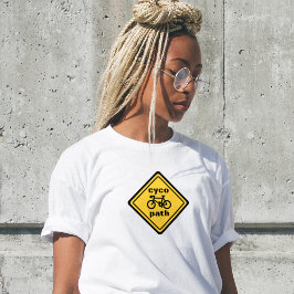 Camisa engraçada de placa de trânsito para amantes