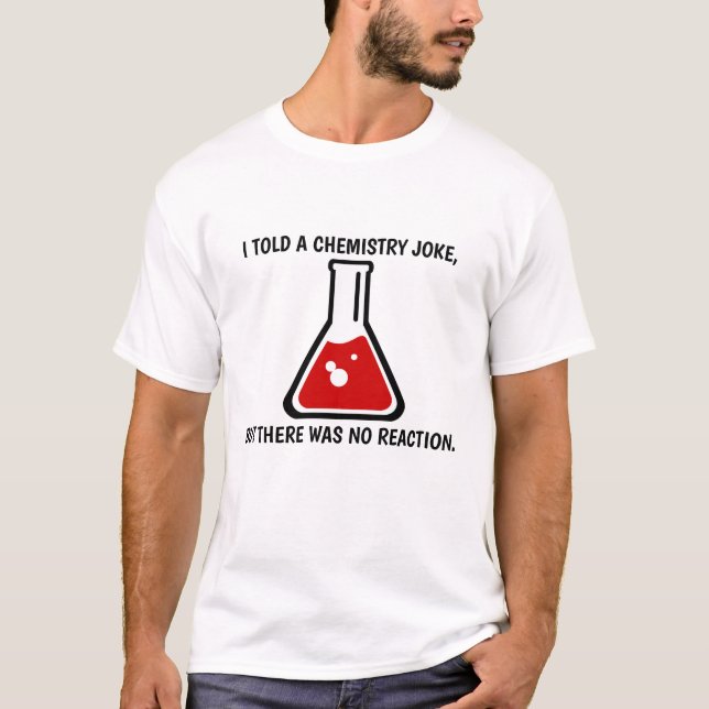 Camisa engraçada de professor de ciências de quími (Frente)