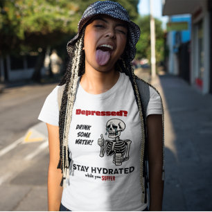 Camisa Engraçada De Saúde Mental - Texto Escuro