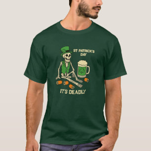 Camisa engraçada de St. Patrick's Day para homens