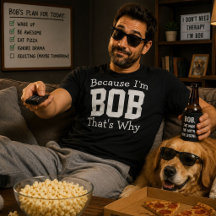Camisa engraçada do BOB