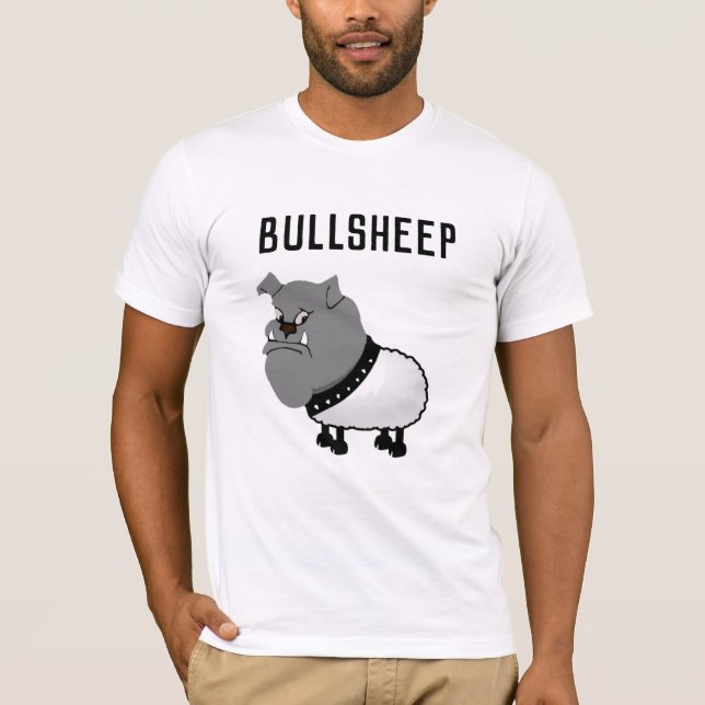 Camisa engraçada do Bullsheep (Frente)