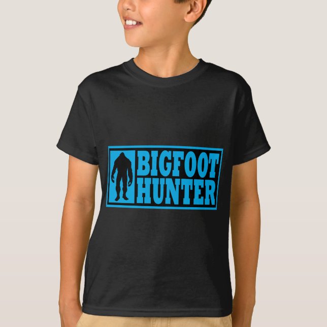 Camisa engraçada do CAÇADOR de BIGFOOT - (Frente)
