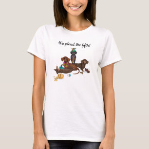 Camisa engraçada do Dachshund