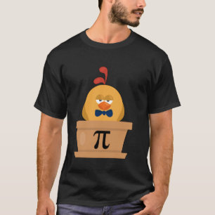 Camisa engraçada do Dia do Frango Pot Pi Matemátic