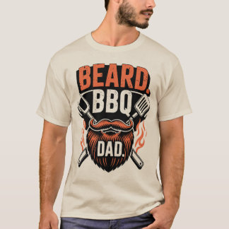 Camisa engraçada do Dia dos Pais, Pai BBQ com Barb
