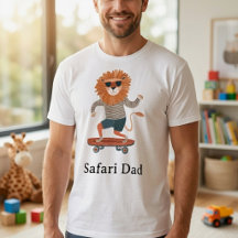 Camisa engraçada do Dia dos Pais Safari Dad 
