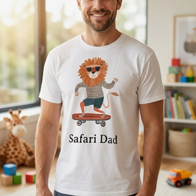 Camisa engraçada do Dia dos Pais Safari Dad  (Criador carregado)
