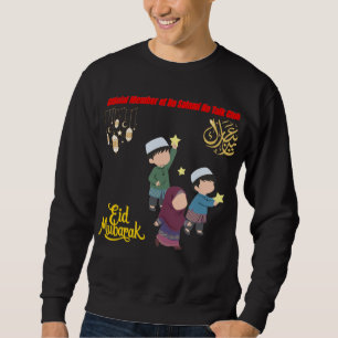 Camisa engraçada do Eid Salami para crianças