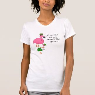 Camisa engraçada do flamingo