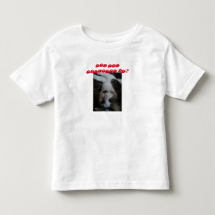 Camisa engraçada do gato da criança (texto