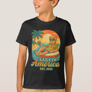 Camisa Engraçada Do Golfo Dos Eua América No Leste