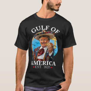 Camisa Engraçada Do Golfo Dos Eua América No Leste