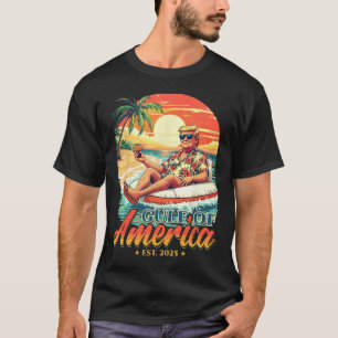 Camisa Engraçada Do Golfo Dos Eua América No Leste