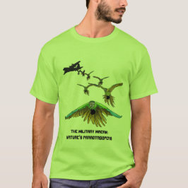 Camisa engraçada do Macaw de Parrotrooper do