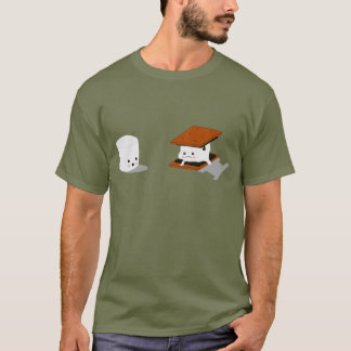 Camisa engraçada do Marshmallow de Smores