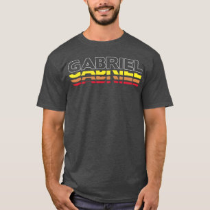 Camisa engraçada do primeiro nome Gabriel vintage