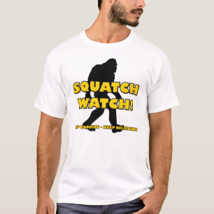 Camisa engraçada do Sasquatch, Pé Grande, Yeti, Sq