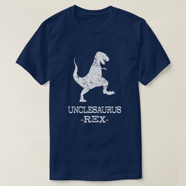 Camisa engraçada do tio de Unclesaurus Rex (Frente do Design)